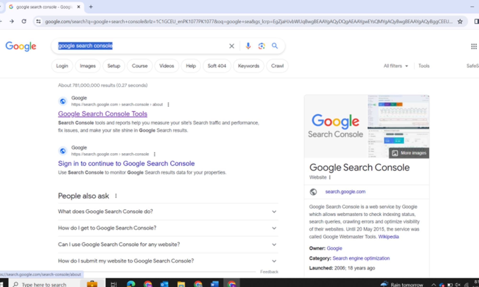 Google Search Console