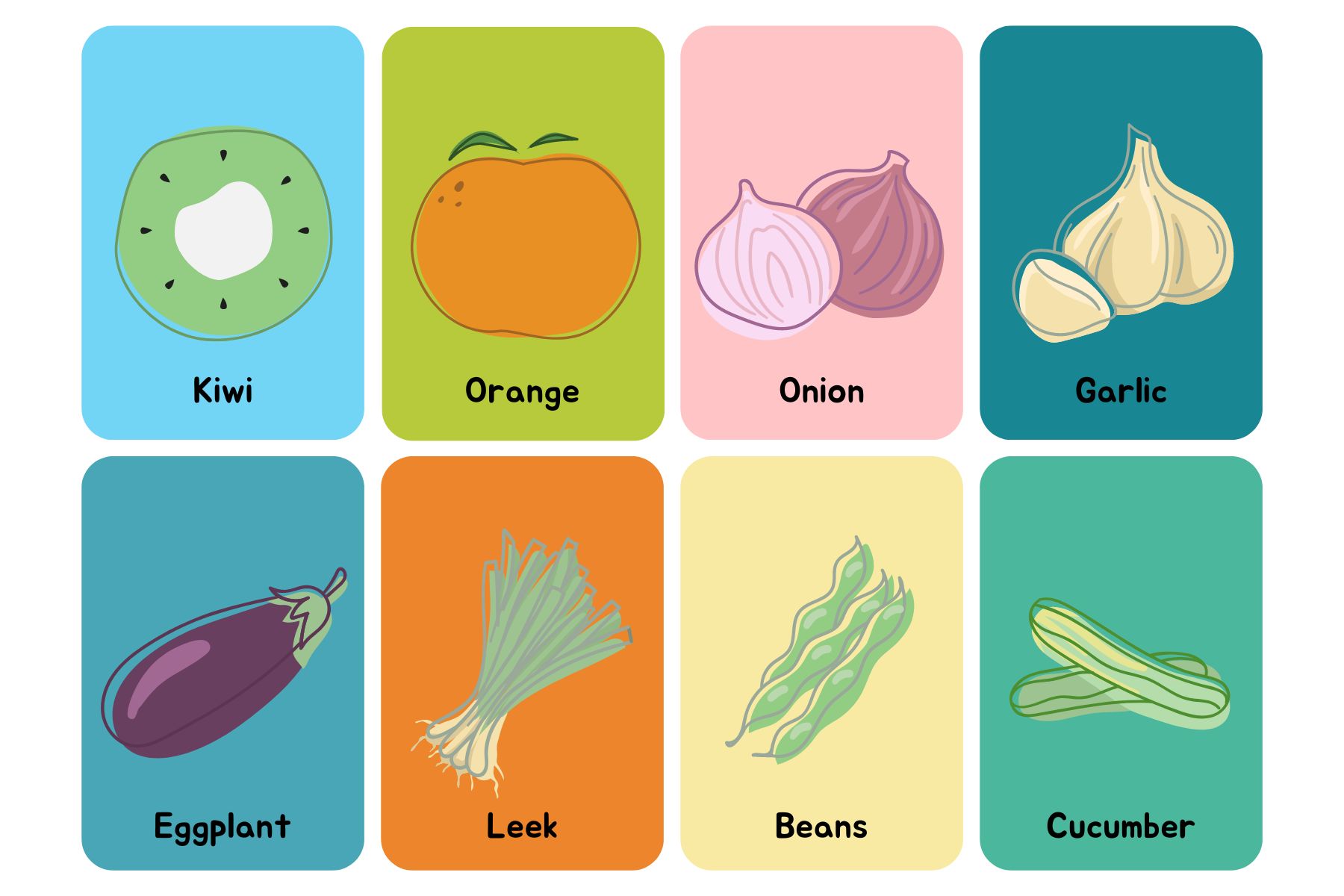 Vegetable Names