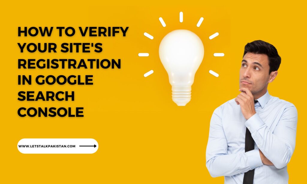 Verify Google Search Console