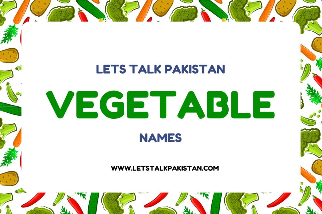 Vegetable Names